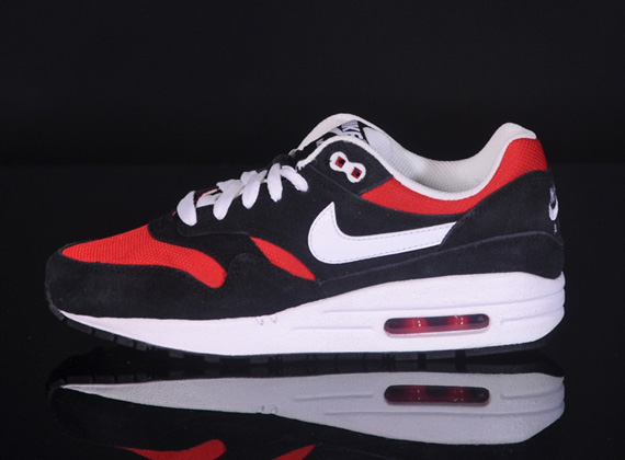 Nike Air Max 1 Gs Black Red 02