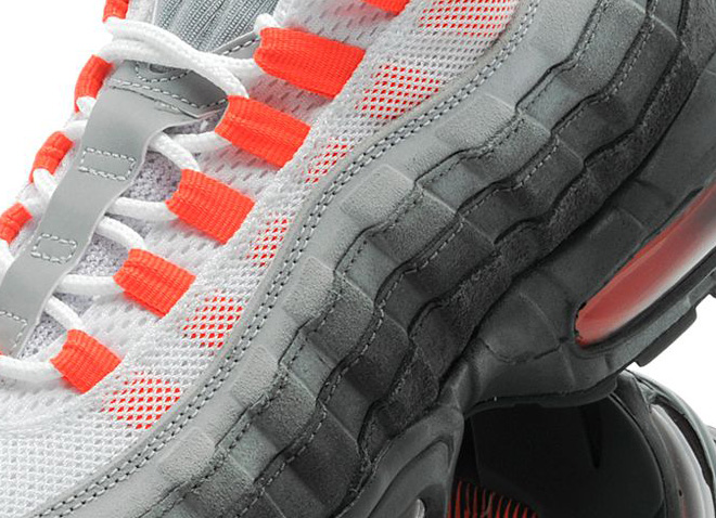 Nike Air Max 95 - Anthracite - Crimson