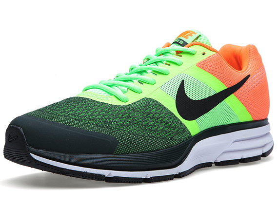 Nike Air Pegasus 83 30 Green Volt Orange 1