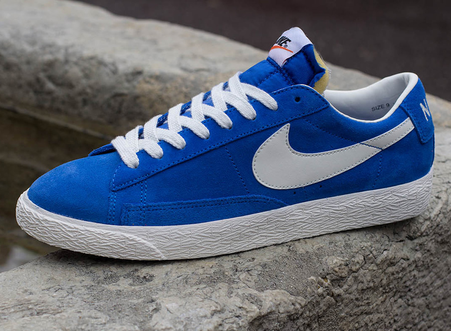 Nike Blazer Low Premium VNTG "Prize Blue"