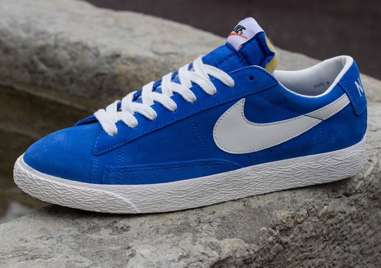 Nike Blazer Low Premium VNTG “Prize Blue”