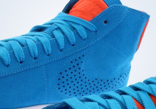 Nike Blazer Lux – Blue Hero – Team Orange