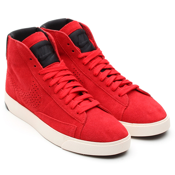 Nike Blazer Lux University Red Black 2