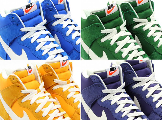 Nike Dunk High Blazer Pack Fall 2013