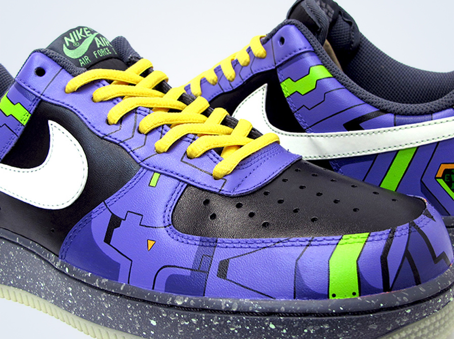 Nike Evangelion Air Force 1 Sekure D Custom