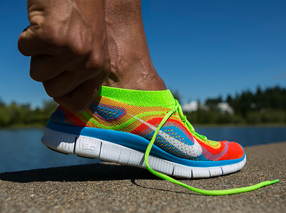 Nike Free Flyknit Track Club Early Release