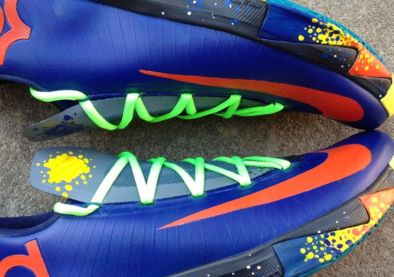 Nike KD VI “Nerf” by AMAC Customs