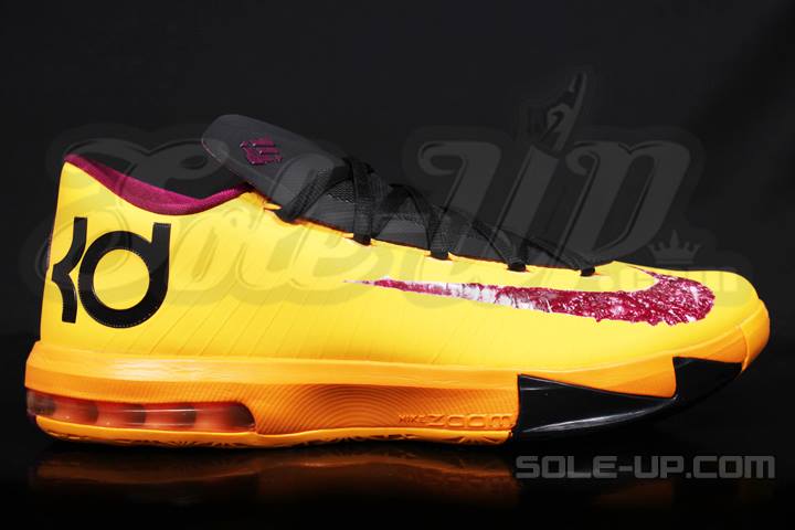 Nike Kd Vi Maize Yellow Purple 4