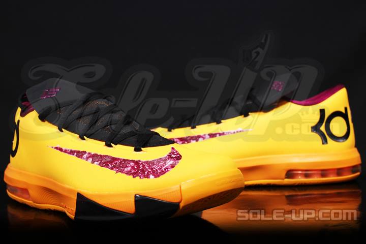 Nike Kd Vi Maize Yellow Purple 7