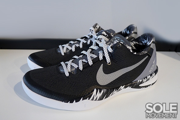 Nike Kobe 8 Pp Black Wihte 01