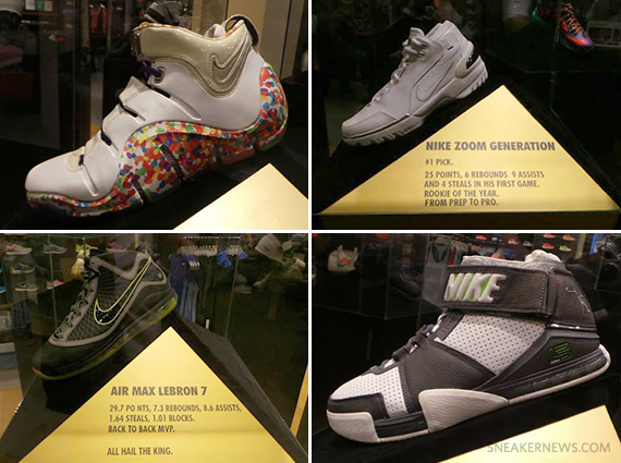 Nike LeBron PE Display for “Witness History” Tour