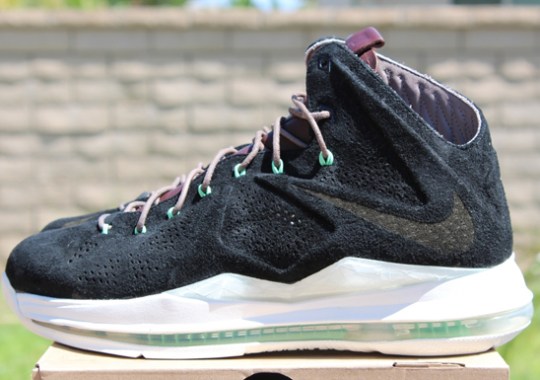 Nike LeBron X EXT “Black Suede” – Release Reminder