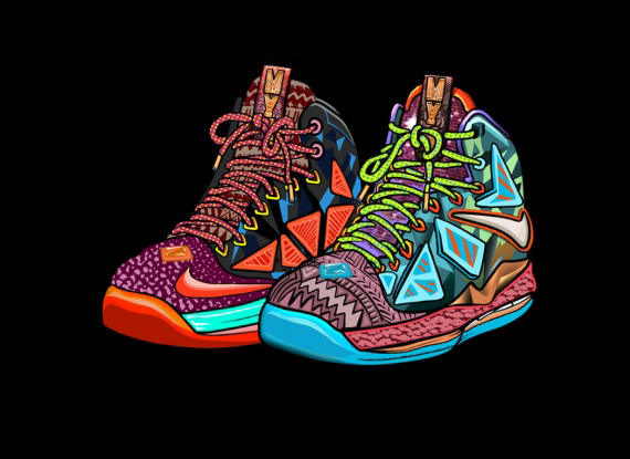 Nike Lebron X Mvp Art By Ilovedust 1