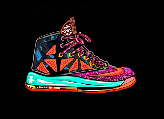 Nike Lebron X Mvp Art By Ilovedust 2