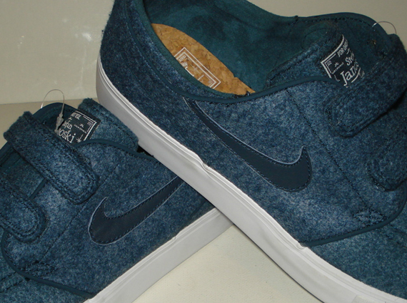 Nike Sb Stefan Janoski Velcro Armory Navy White 1