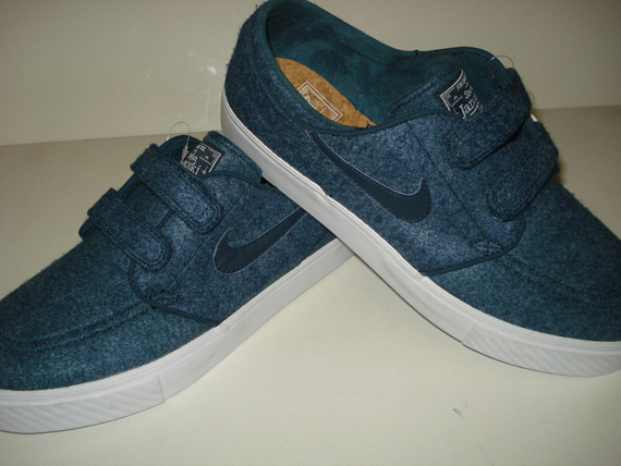 Nike Sb Stefan Janoski Velcro Armory Navy White 2