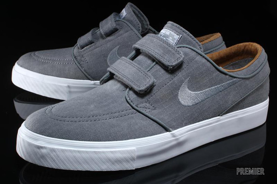 Nike Sb Stefan Janoski Velcro Rip Stop Cool Grey 2