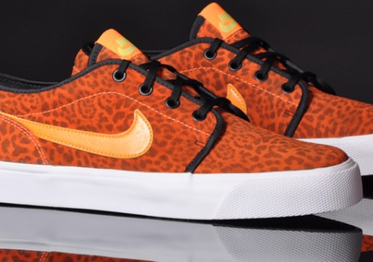 Nike Toki Low Premium FB “Orange Leopard”