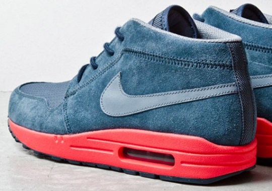 Nike Wardour Max 1 – Armory Navy – Fusion Red