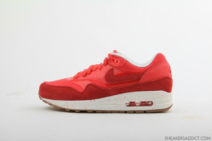 Nike Wmns Air Max 1 Nd Fusion Red White 02