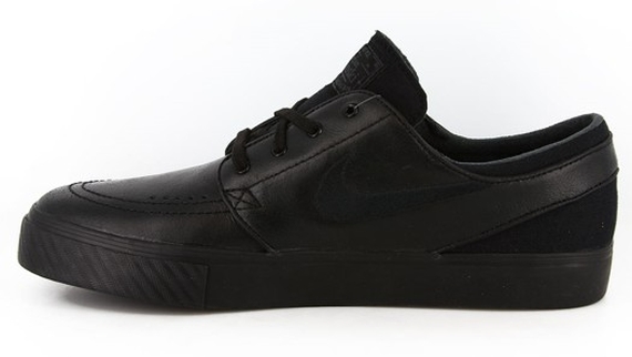 Nike Zoom Stefan Janoski Black Leather 04