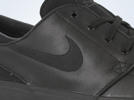 Nike Zoom Stefan Janoski Black Leather