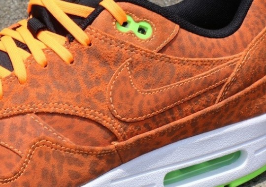 “Orange Leopard” Nike Air Max 1 FB  – Available