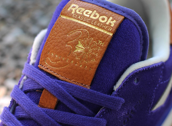 Reebok Classic Leather Suede - Purple - Paperwhite