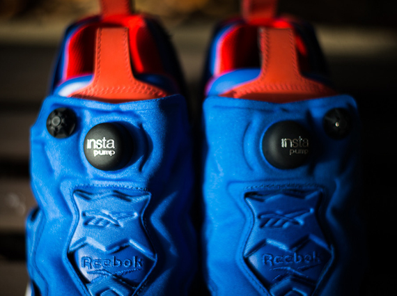 Reebok Insta Pump Fury Tetra Blue Red Patriot Pack 6