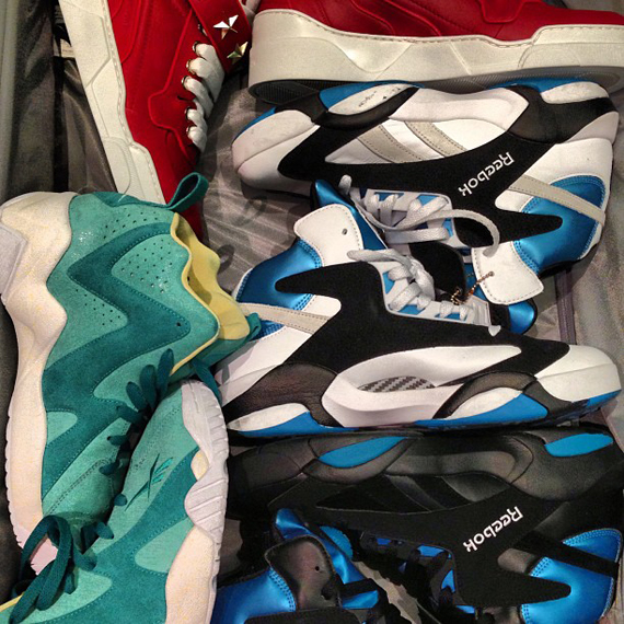 Reebok Kamikaze Ii Teal Yellow 2