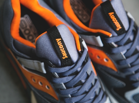 Saucony Grid 9000 – Navy – Orange