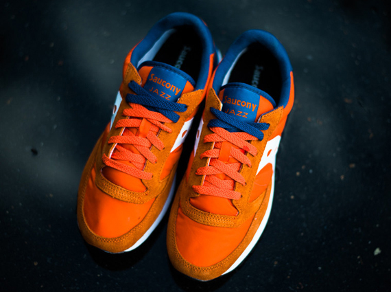 Saucony Jazz Orange Blue 4