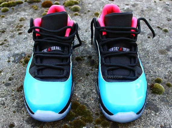 South Beach Jordan Xi Low 2