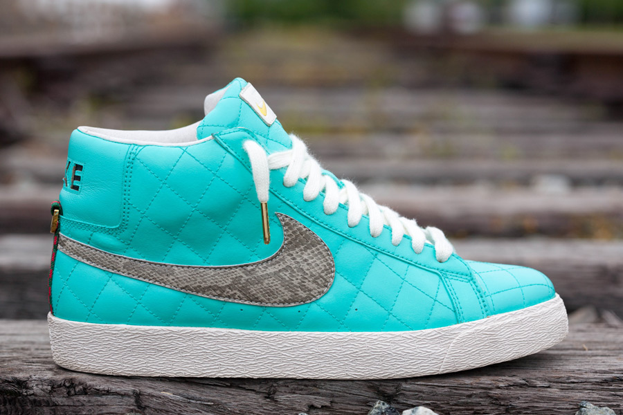 Supreme Nike Sb Blazer Tiffany Customs 2