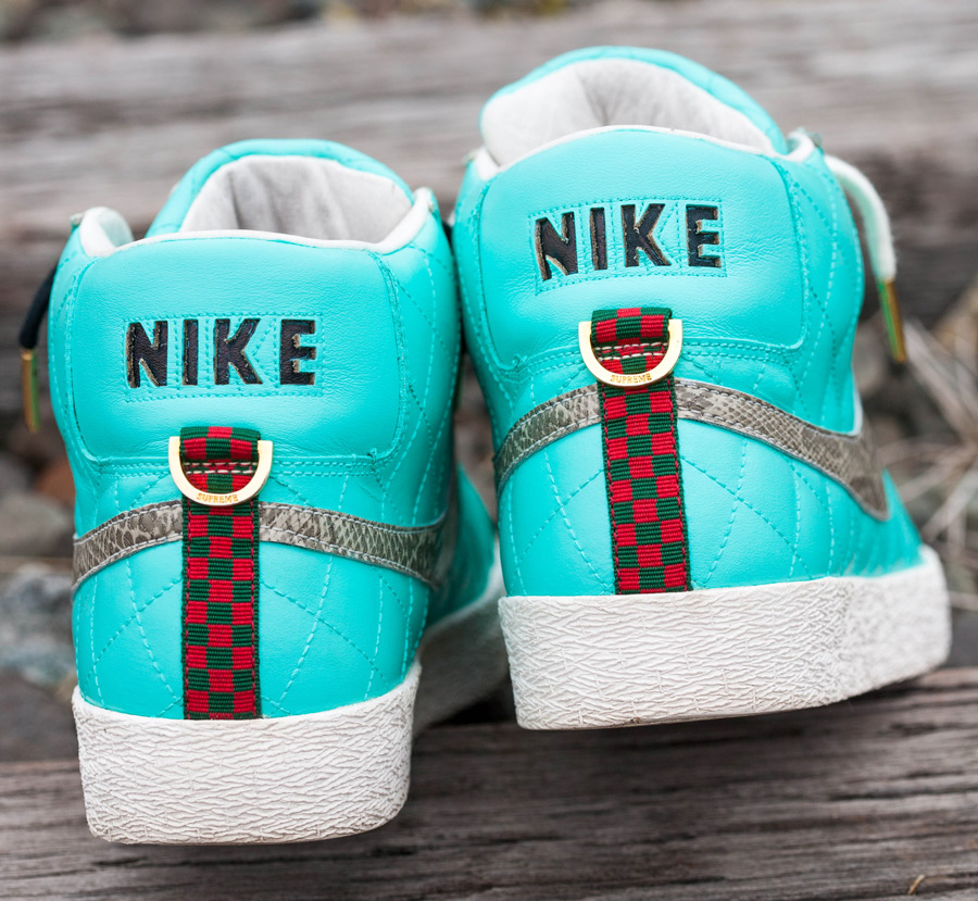 Supreme Nike Sb Blazer Tiffany Customs 5