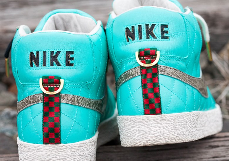 Supreme x Nike SB Blazer “Tiffany” Customs by Jwizvr6