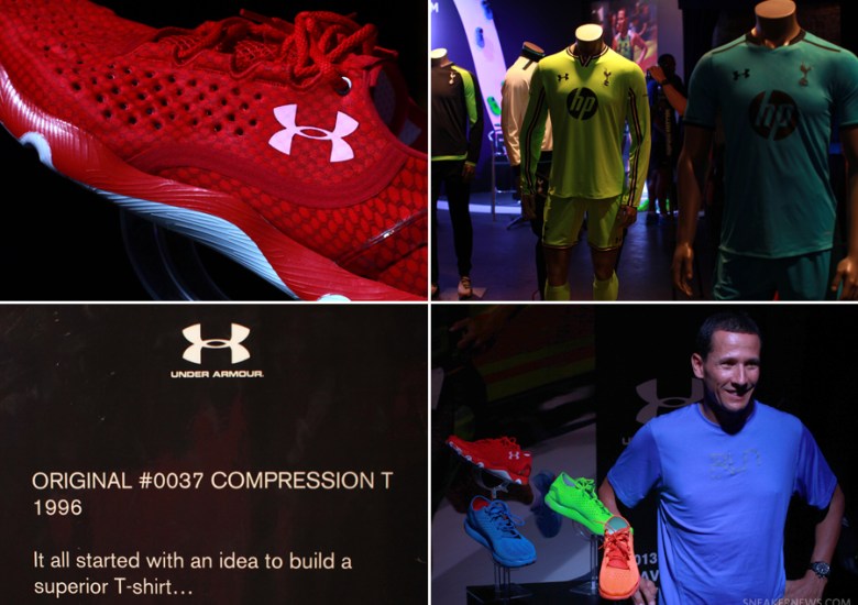 Under Armour Unveils Speedform, Tottenham Hotspur 2013-14 Kits, and I WILL Campaign in London