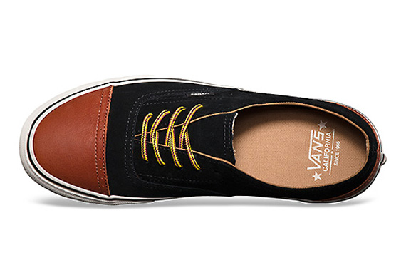 Vans California Era Brogue Black Brown 2