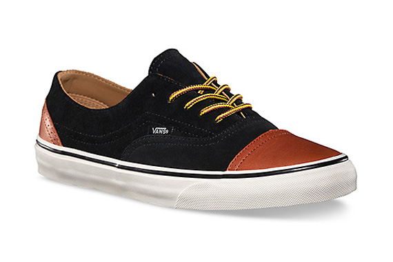 Vans California Era Brogue Black Brown 3