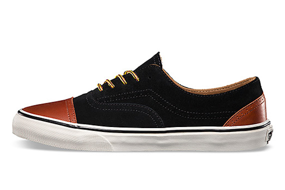 Vans California Era Brogue Black Brown 4