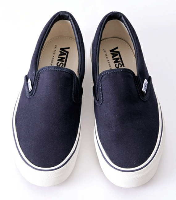 Vans United Arrows Slip On Navy 01