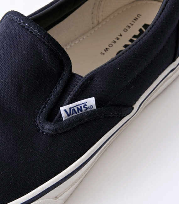 Vans United Arrows Slip On Navy 06