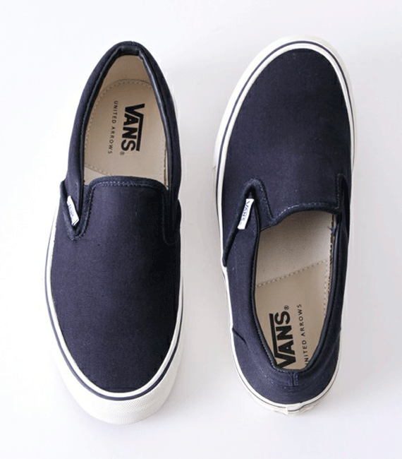 Vans United Arrows Slip On Navy 07