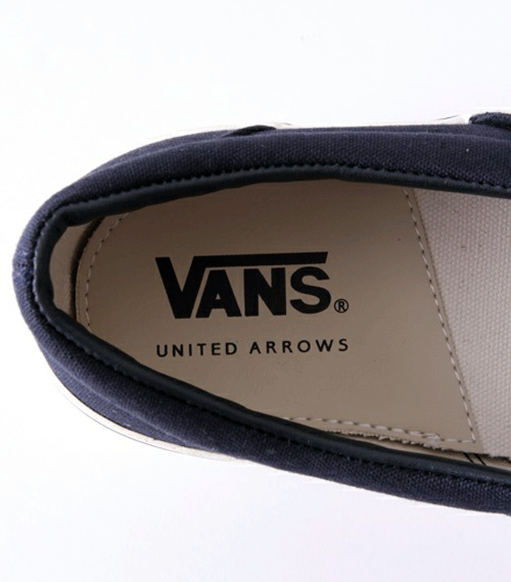 Vans United Arrows Slip On Navy 10