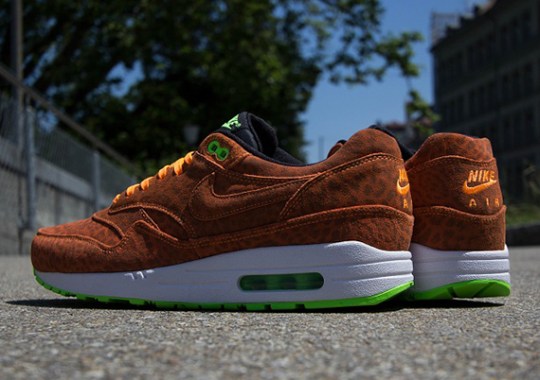 Nike Air Max 1 FB “Orange Leopard” – Available