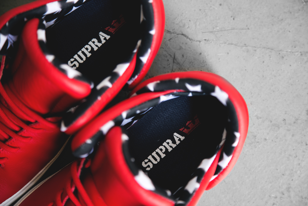 Supra Falcon Red Star Feature Sneaker Boutique 6