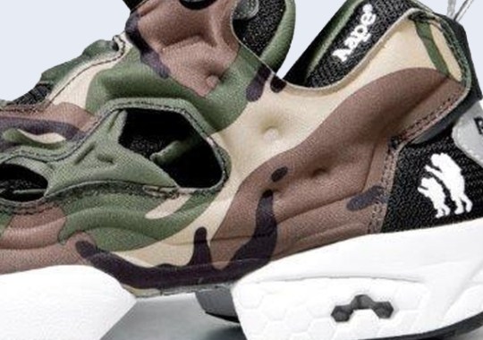 AAPE by A Bathing Ape x Reebok Insta Pump Fury