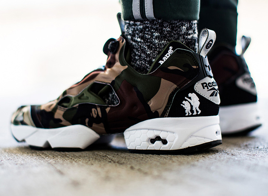 AAPE by A Bathing Ape x Reebok Insta Pump Fury - Release Date