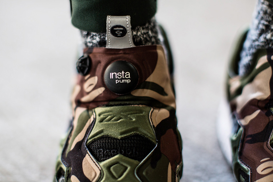 Aape By Bathing Ape Reebok Insta Pump Fury Camo Release Date 05