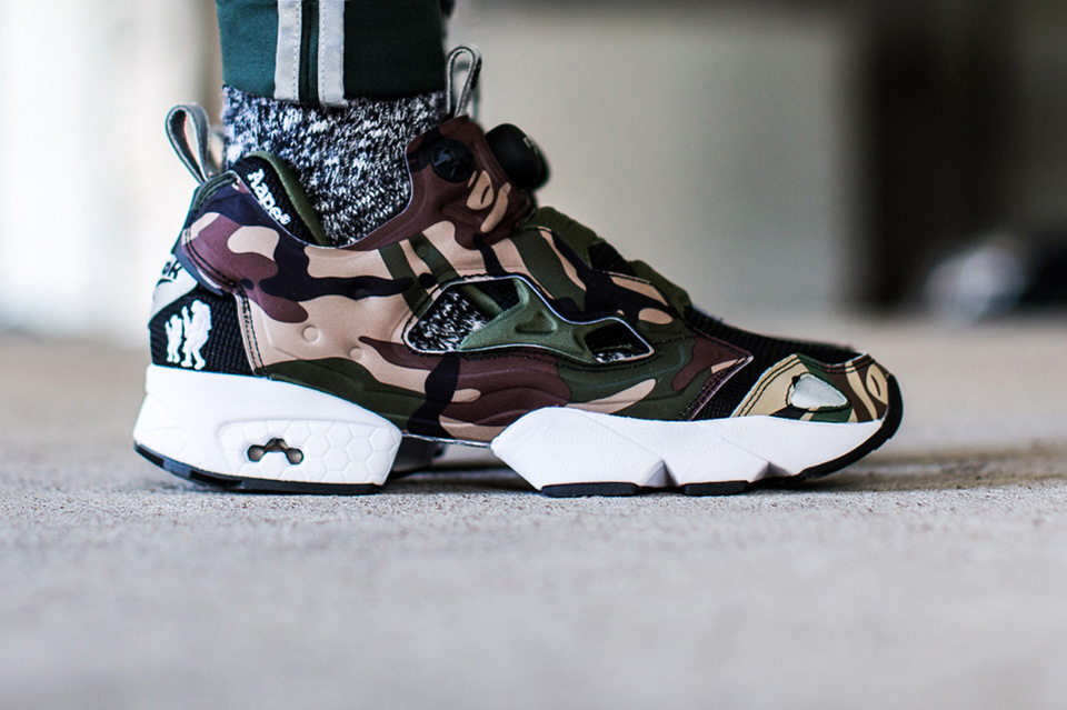 Aape By Bathing Ape Reebok Insta Pump Fury Camo Release Date 08